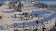 Archived image Webcam Grand Targhee Resort: Base Station Dreamcatcher 09:00