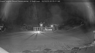 Archiv Foto Webcam Grand Targhee Resort: Talstation Dreamcatcher 01:00