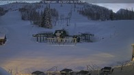 Archiv Foto Webcam Grand Targhee Resort: Talstation Dreamcatcher 05:00