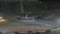 Archiv Foto Webcam Grand Targhee Resort: Talstation Dreamcatcher 19:00