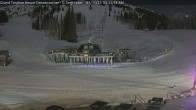 Archived image Webcam Grand Targhee Resort: Base Station Dreamcatcher 02:00