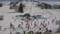 Archived image Webcam Grand Targhee Resort: Base Station Dreamcatcher 10:00