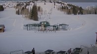 Archived image Webcam Grand Targhee Resort: Base Station Dreamcatcher 18:00