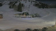 Archived image Webcam Grand Targhee Resort: Base Station Dreamcatcher 23:00