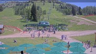 Archived image Webcam Grand Targhee Resort: Base Station Dreamcatcher 11:00