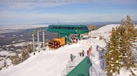 Archived image Webcam Grand Targhee Resort - Fred&#39;s Mountain 09:00