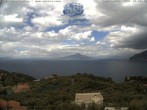 Archiv Foto Webcam Blick von Sorrento auf den Vesuv 11:00