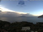 Archiv Foto Webcam Blick von Sorrento auf den Vesuv 17:00