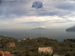 Archiv Foto Webcam Blick von Sorrento auf den Vesuv 09:00