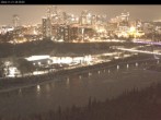 Archiv Foto Webcam Panoramablick auf die Skyline von Edmonton 19:00