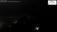 Archived image Webcam Kartitsch - View Hotel Monte 19:00