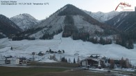 Archived image Webcam Kartitsch - View Hotel Monte 15:00