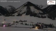 Archived image Webcam Kartitsch - View Hotel Monte 03:00