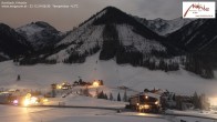 Archived image Webcam Kartitsch - View Hotel Monte 05:00