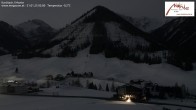 Archived image Webcam Kartitsch - View Hotel Monte 01:00