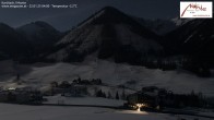 Archived image Webcam Kartitsch - View Hotel Monte 03:00