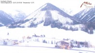 Archived image Webcam Kartitsch - View Hotel Monte 06:00