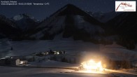 Archived image Webcam Kartitsch - View Hotel Monte 23:00