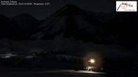 Archived image Webcam Kartitsch - View Hotel Monte 03:00