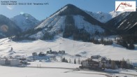 Archived image Webcam Kartitsch - View Hotel Monte 09:00