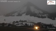 Archived image Webcam Kartitsch - View Hotel Monte 01:00