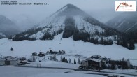 Archived image Webcam Kartitsch - View Hotel Monte 06:00