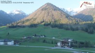Archived image Webcam Kartitsch - View Hotel Monte 06:00