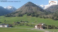 Archived image Webcam Kartitsch - View Hotel Monte 07:00