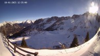 Archiv Foto Webcam Ladurns: Piste an der Ladurner Alm 11:00