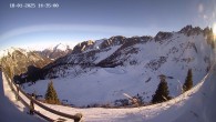 Archiv Foto Webcam Ladurns: Piste an der Ladurner Alm 13:00