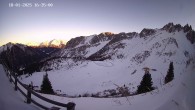 Archiv Foto Webcam Ladurns: Piste an der Ladurner Alm 15:00