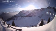 Archiv Foto Webcam Ladurns: Piste an der Ladurner Alm 07:00