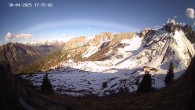 Archiv Foto Webcam Ladurns: Piste an der Ladurner Alm 17:00