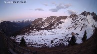 Archiv Foto Webcam Ladurns: Piste an der Ladurner Alm 19:00