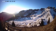 Archived image Webcam Ladurns: Slope Ladurner Alm 05:00