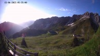 Archiv Foto Webcam Ladurns: Piste an der Ladurner Alm 05:00