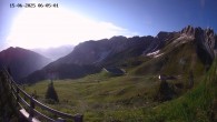 Archiv Foto Webcam Ladurns: Piste an der Ladurner Alm 06:00