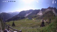 Archiv Foto Webcam Ladurns: Piste an der Ladurner Alm 09:00
