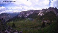 Archived image Webcam Ladurns: Slope Ladurner Alm 13:00