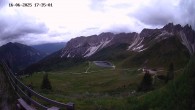 Archived image Webcam Ladurns: Slope Ladurner Alm 17:00