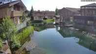 Archived image Webcam INNs HOLZ, Chalet Village Böhmerwald 15:00