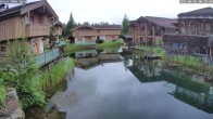 Archived image Webcam INNs HOLZ, Chalet Village Böhmerwald 07:00