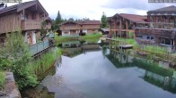 Archived image Webcam INNs HOLZ, Chalet Village Böhmerwald 11:00