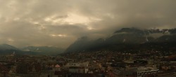Archiv Foto Webcam Panoramablick Innsbruck 10:00