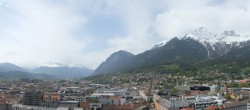 Archiv Foto Webcam Panoramablick Innsbruck 13:00