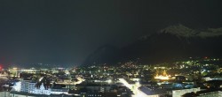 Archiv Foto Webcam Panoramablick Innsbruck 01:00