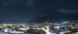 Archived image Webcam Panoramic view - Innsbruck 23:00