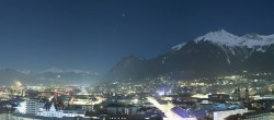 Archiv Foto Webcam Panoramablick Innsbruck 01:00