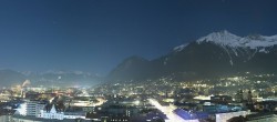 Archiv Foto Webcam Panoramablick Innsbruck 03:00