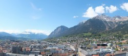 Archiv Foto Webcam Panoramablick Innsbruck 13:00